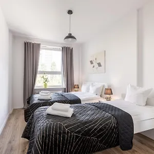 Golden - Big And Bright Stylish - Center - Pereca Apartamento Varsovia